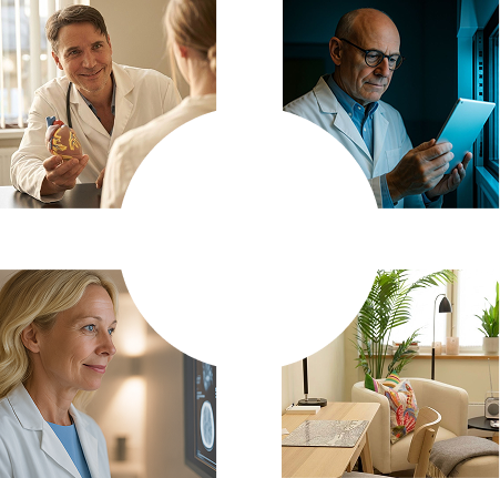 Executive Health — specialist expertise, advanced diagnostics, clear results, calm environment